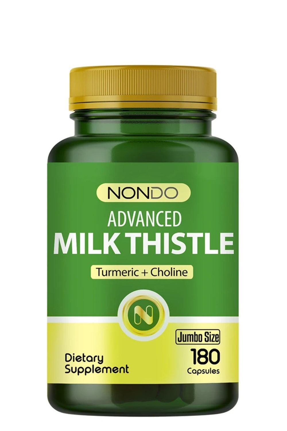 Nondo Milk Thistle Jumbo Boy 180 Kapsül