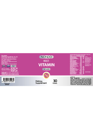 Nondo Multi Vitamin Women 30 Tablet