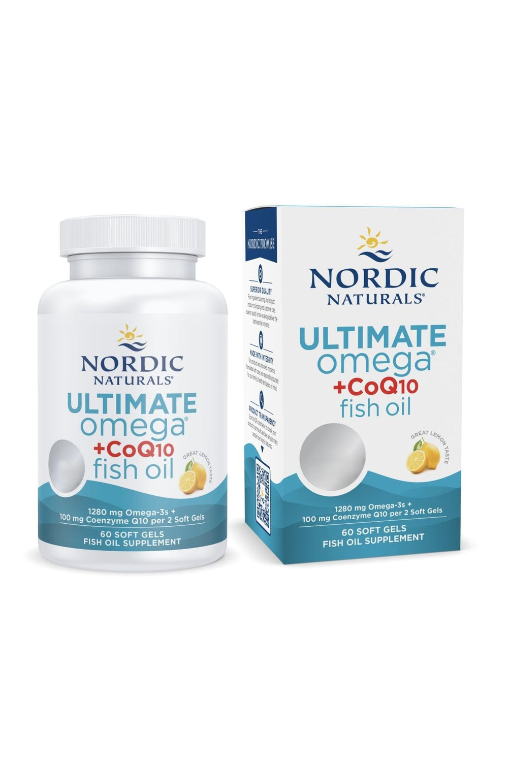 Nordic Naturals Ultimate Omega + CoQ-10 60 Soft Jel