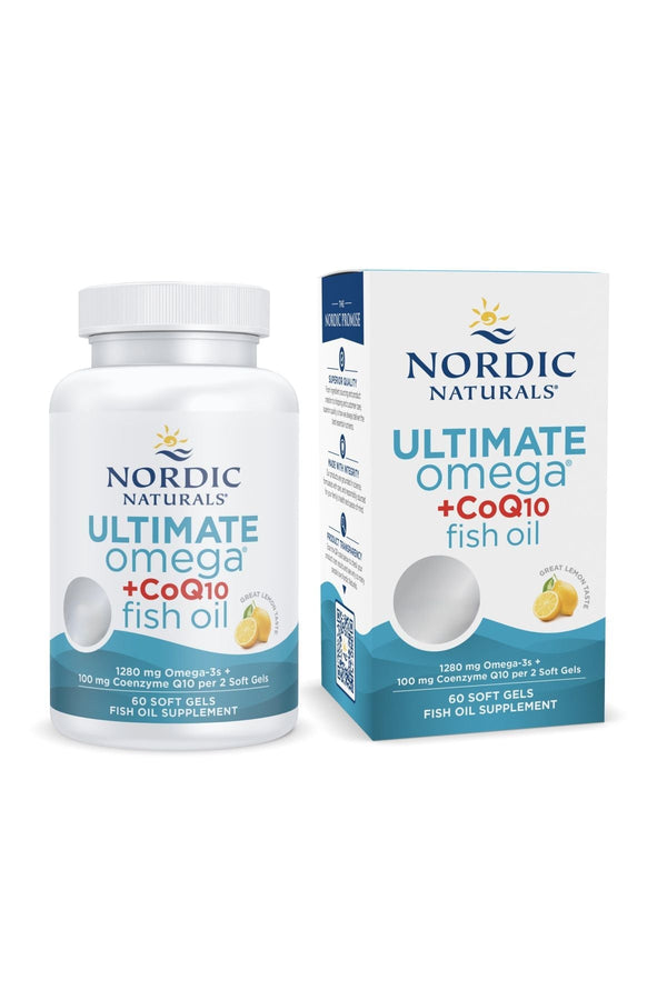 Nordic Naturals Ultimate Omega + CoQ-10 60 Soft Jel