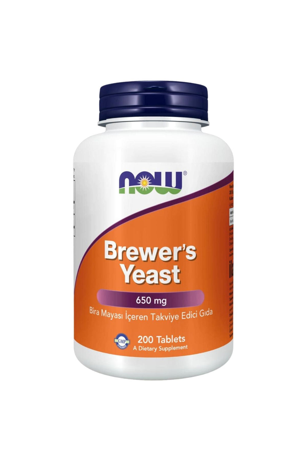 Now Brewer’s Yeast 650 mg 200 Tablet