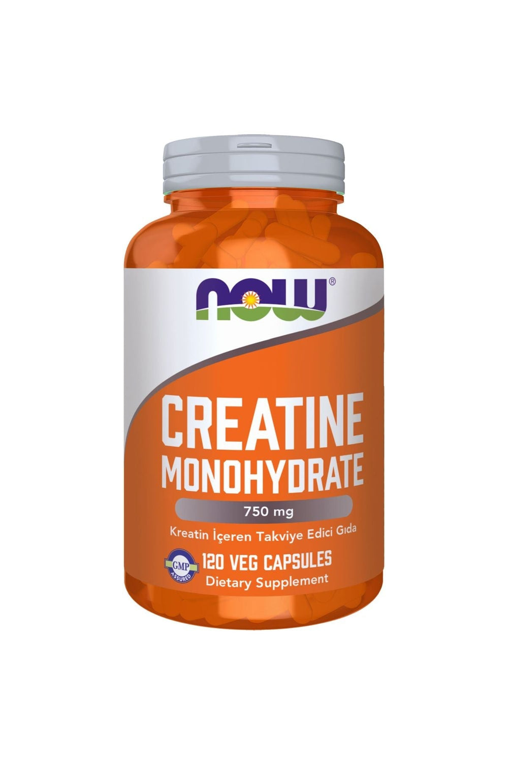 Now Creatine Monohydrate 750 mg 120 Kapsül