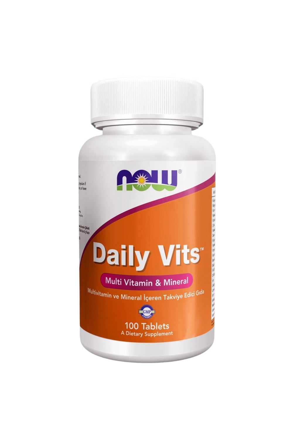 Now Daily Vits Multivitamin and Mineral 100 Tablet