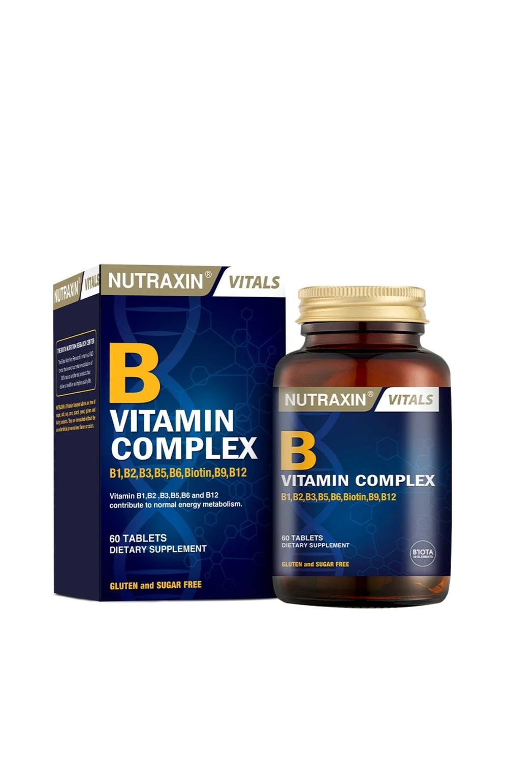 Nutraxin B Vitamin Complex 60 Tablet