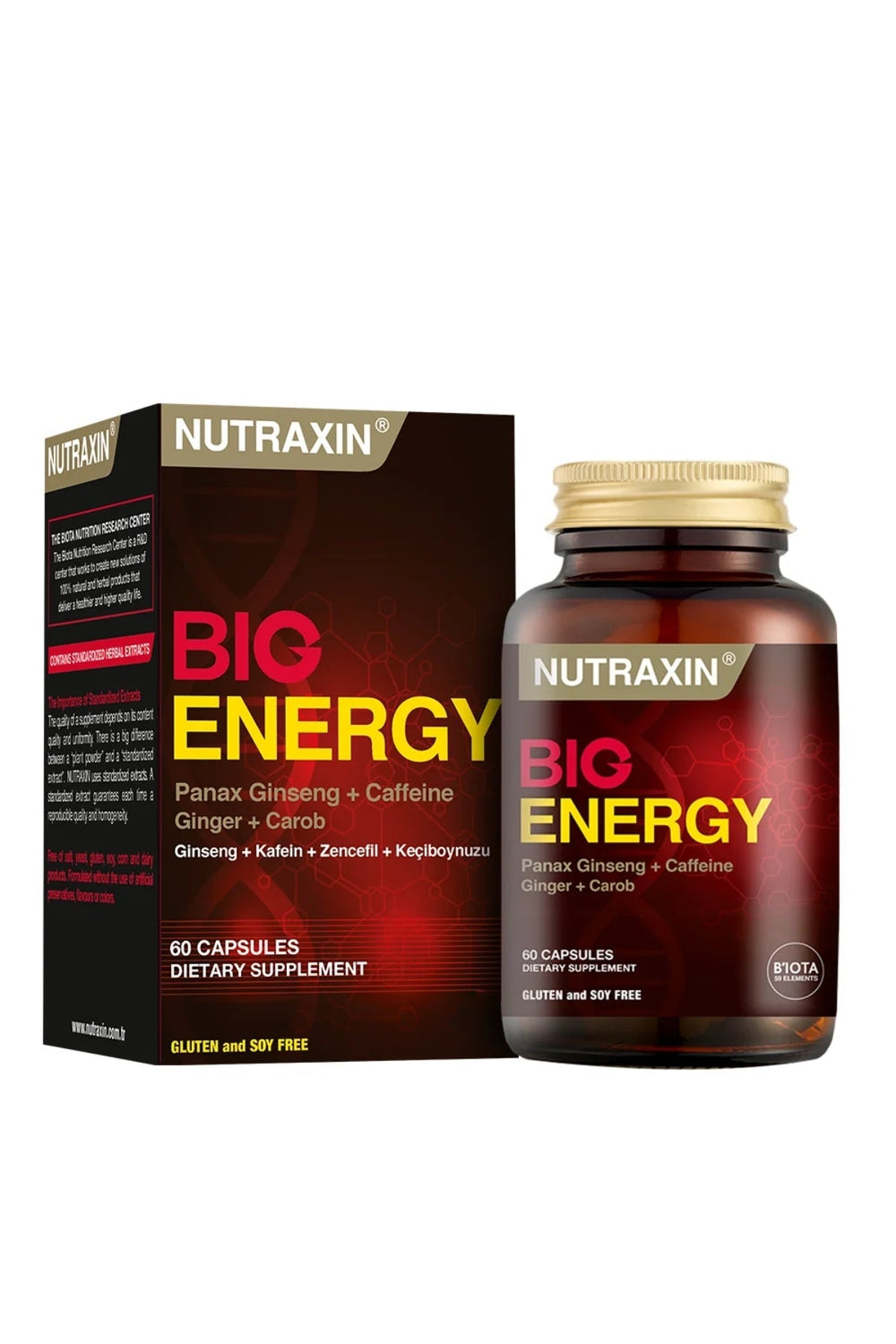 Nutraxin Big Energy 60 Kapsül