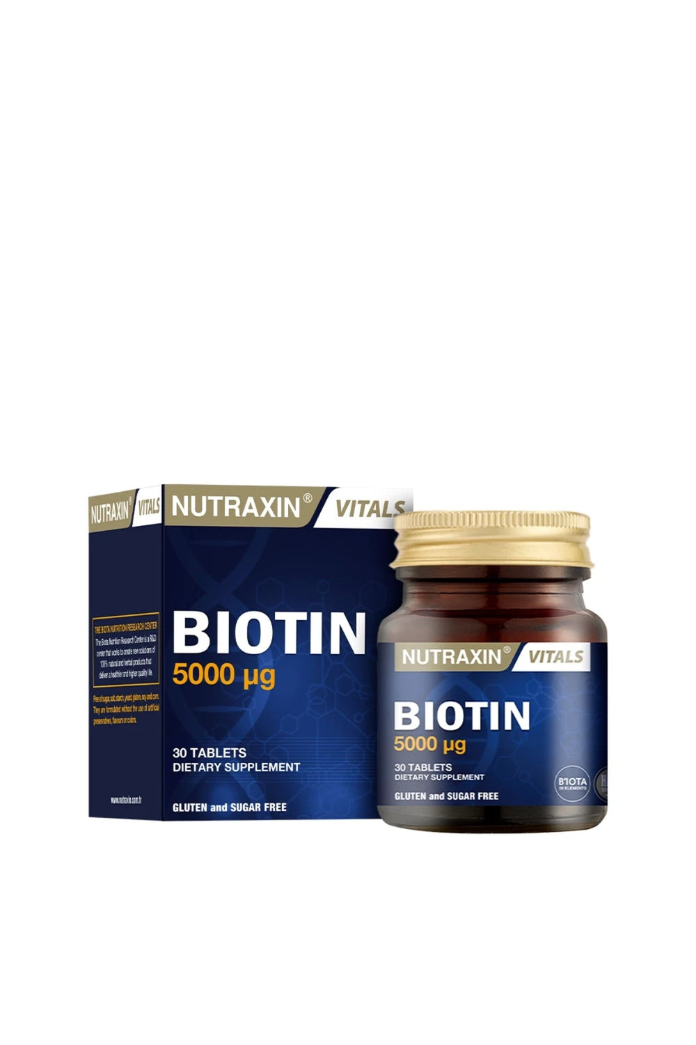 Nutraxin Biotin 5000 mcg 30 Tablet
