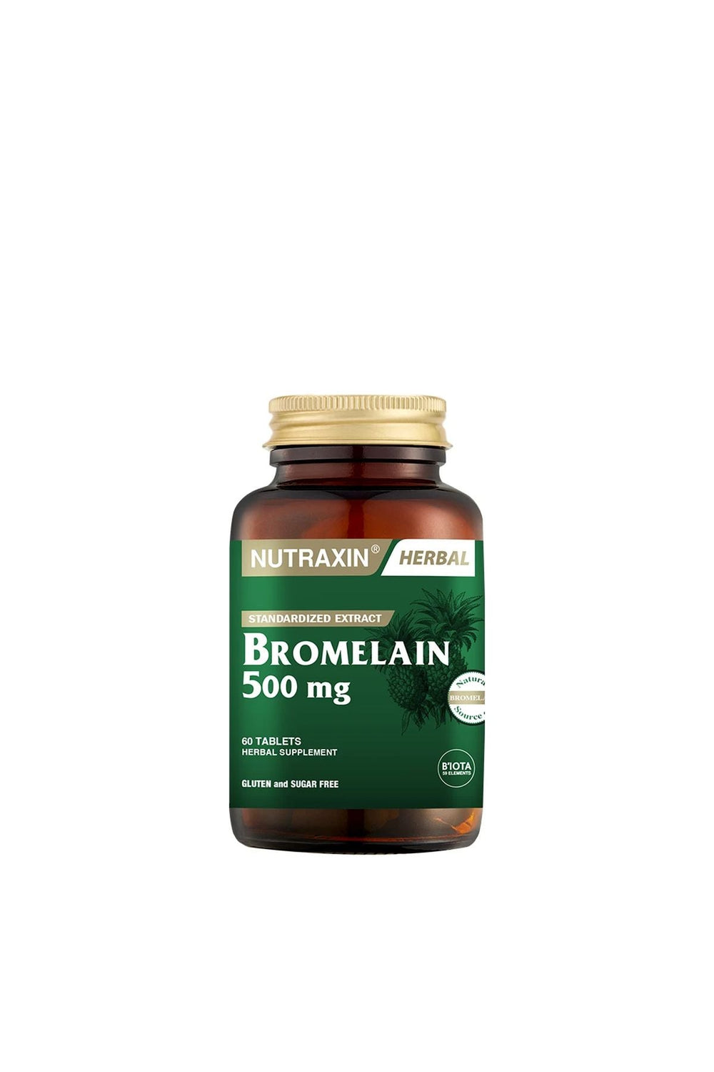 Nutraxin Bromelain 500 mg 60 Tablet