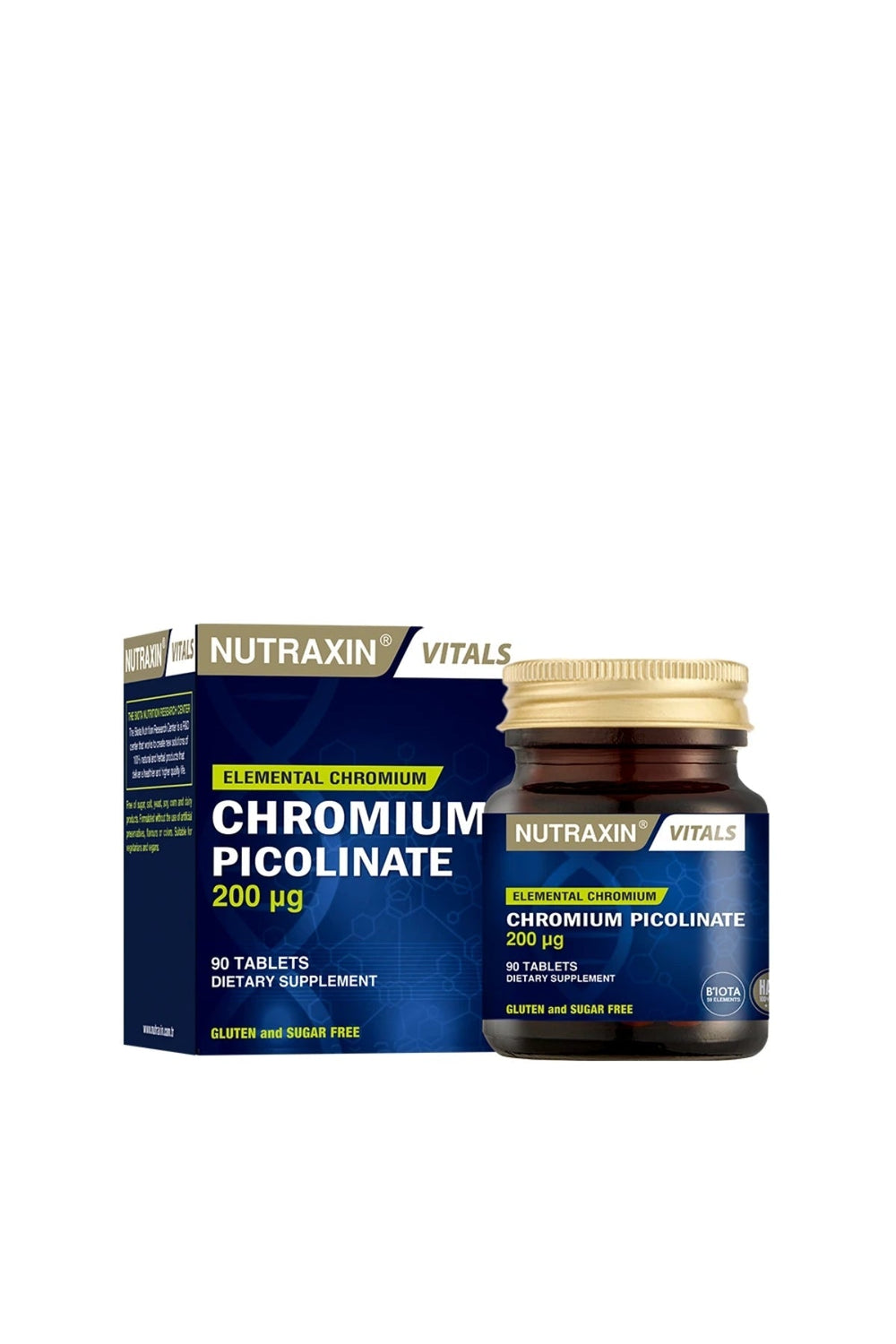 Nutraxin Chromium Picolinate 200 mcg 90 Tablet