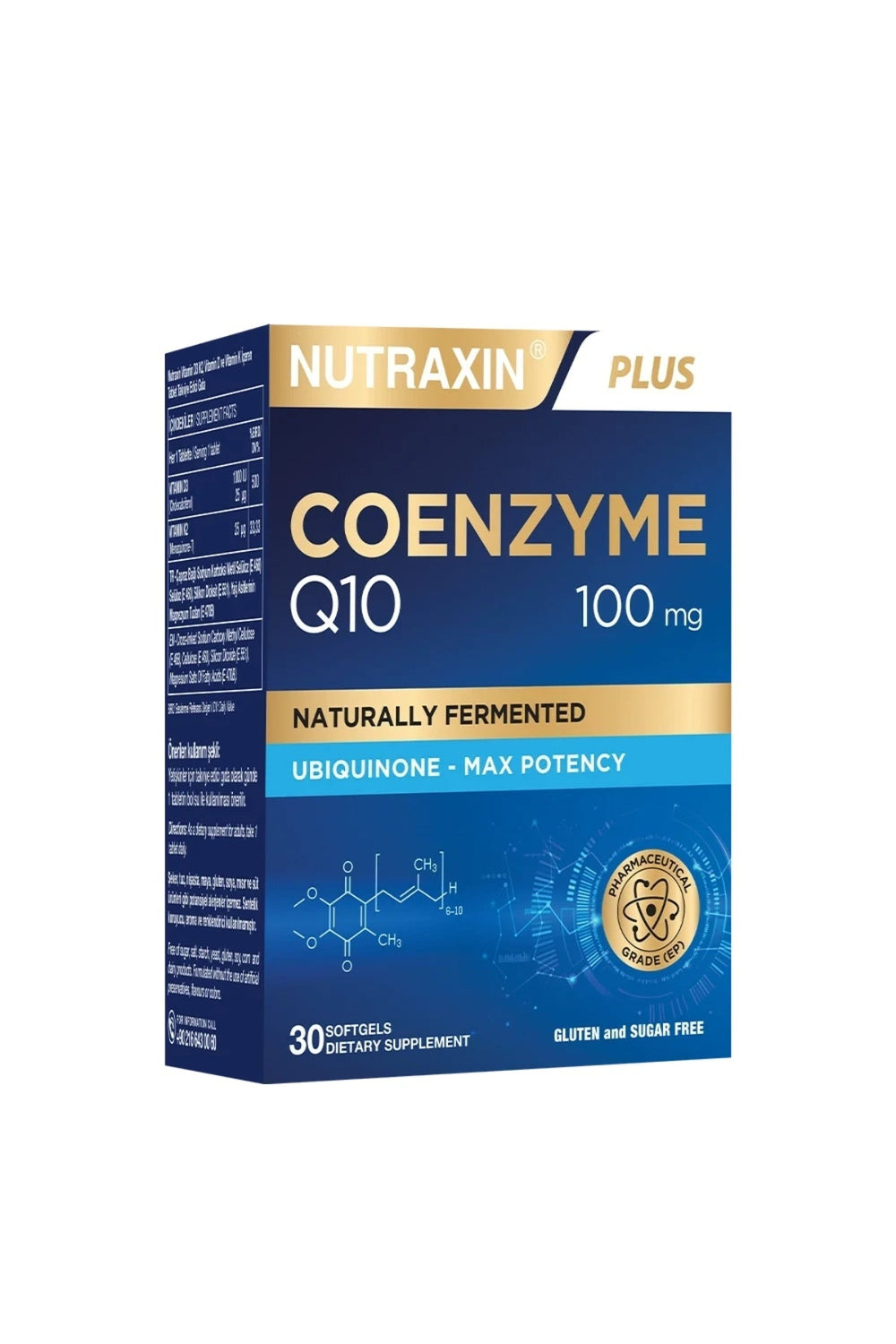 Nutraxin CoQ-10 100 mg 30 Soft Jel
