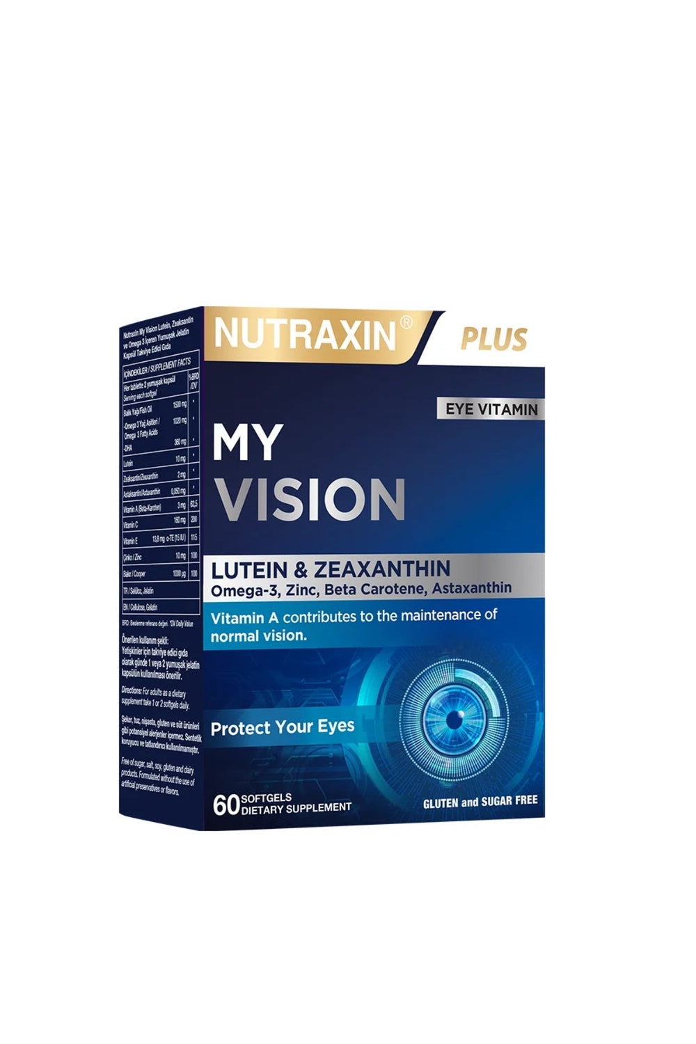 Nutraxin My Vision 60 Soft Jel