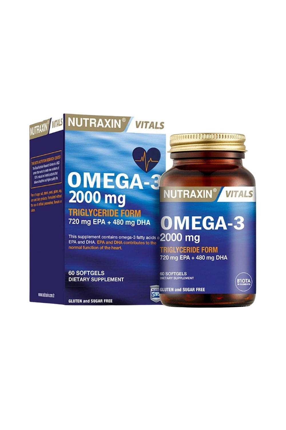 Nutraxin Omega-3 2000 mg 60 Soft Jel