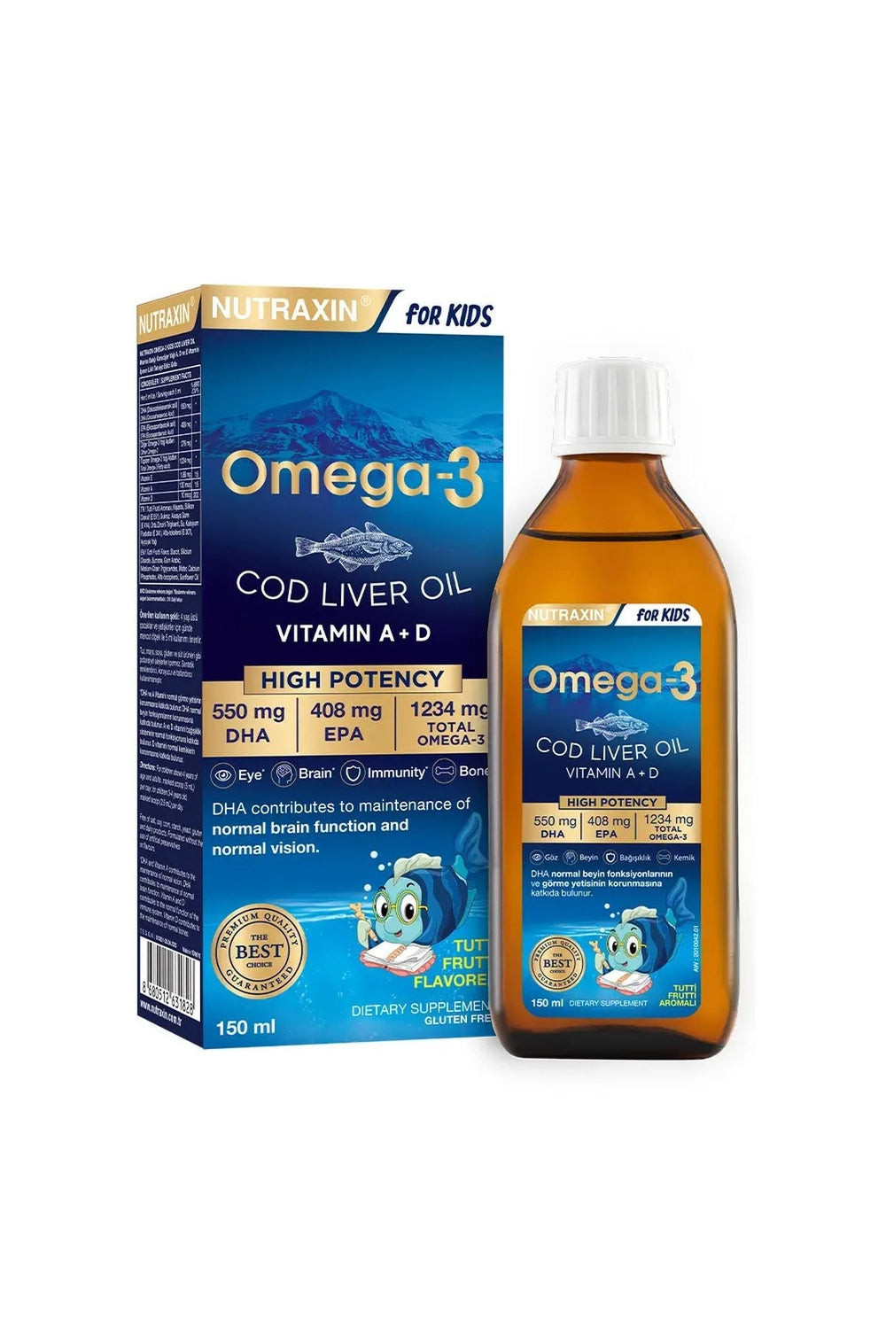 Nutraxin Omega-3 For Kids 150 ml