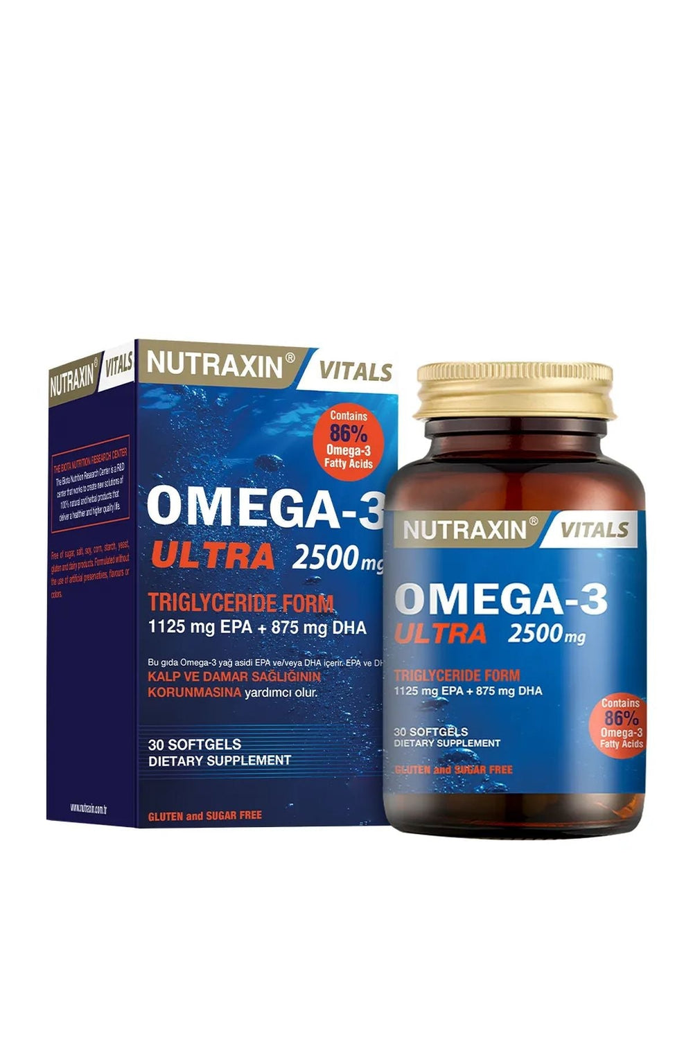 Nutraxin Omega-3 Ultra 2500 mg 30 Soft Jel