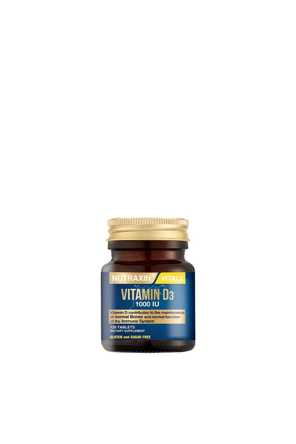 Nutraxin Vitamin D3 1000 IU 120 Tablet