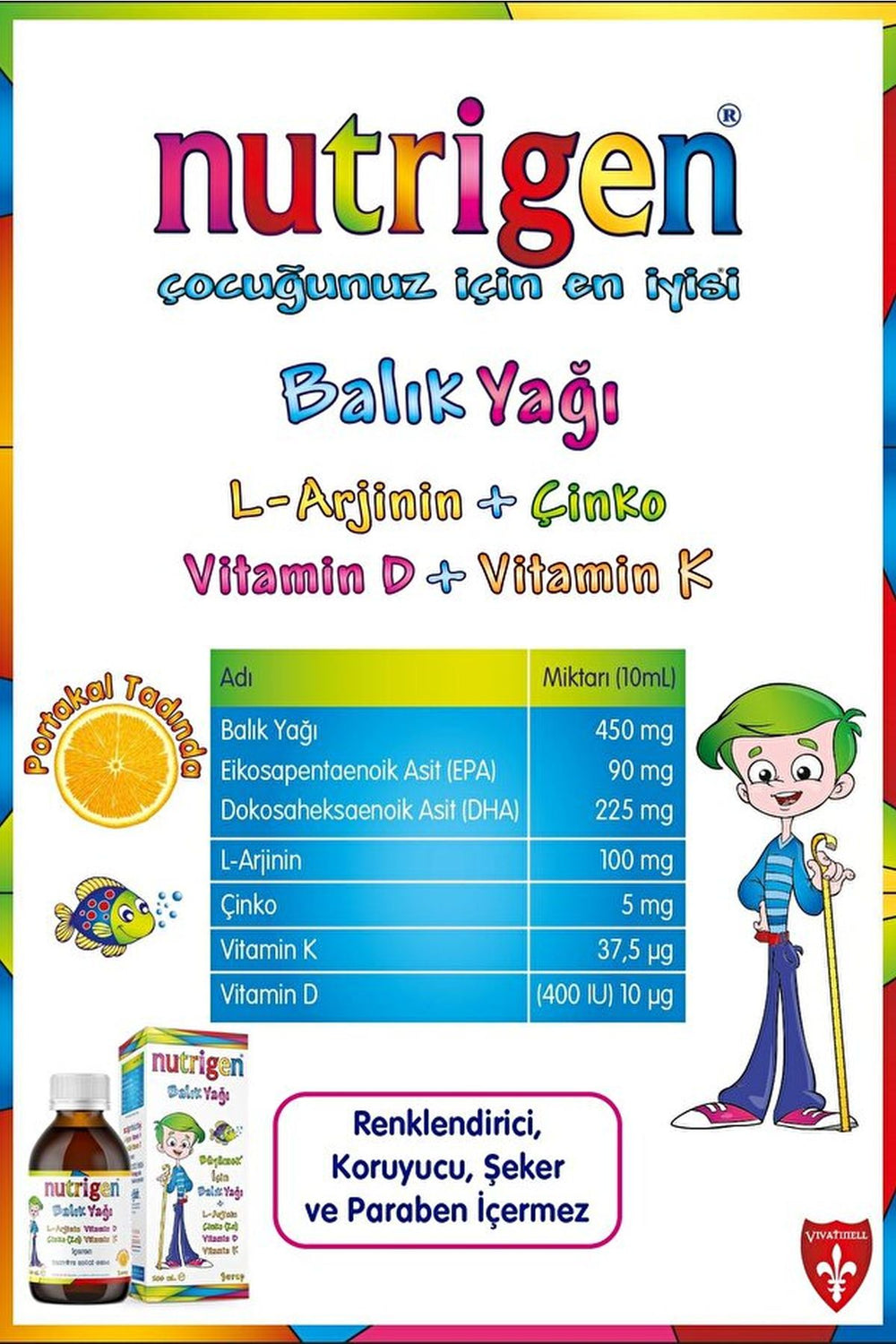 Nutrigen Balık Yağ 200 ml