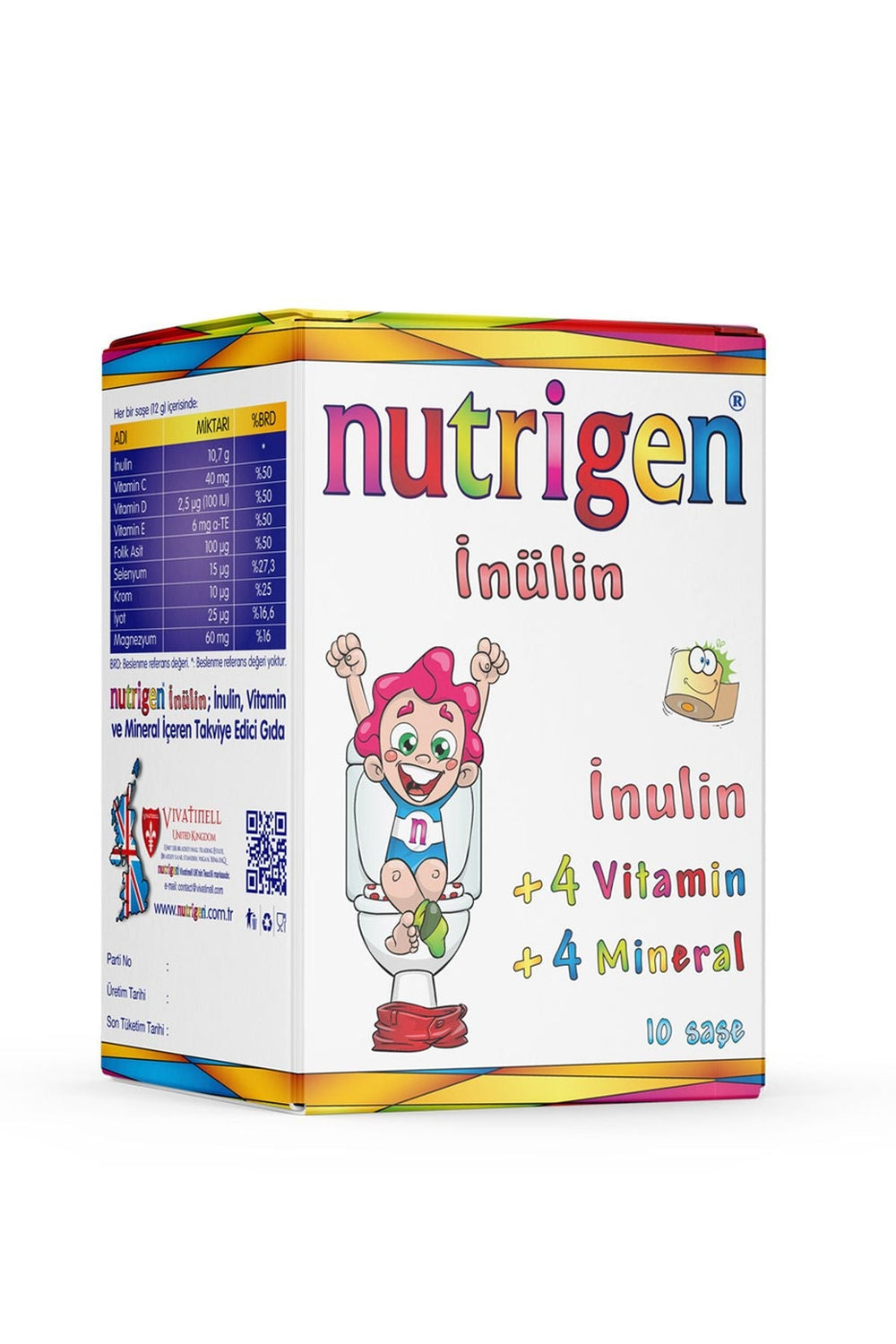 Nutrigen İnülin 10 Saşe