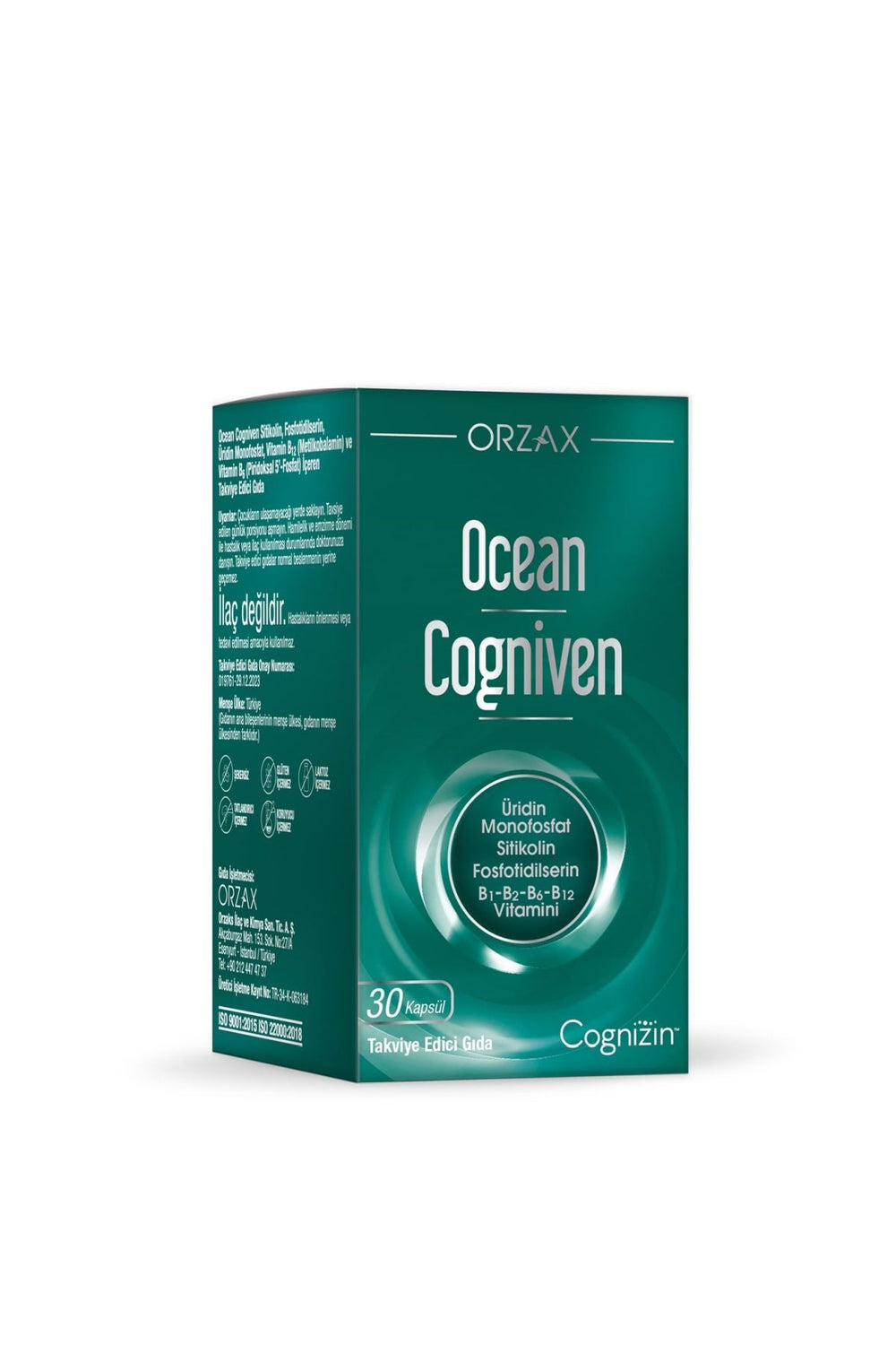 Orzax Ocean Cogniven 30 Kapsül