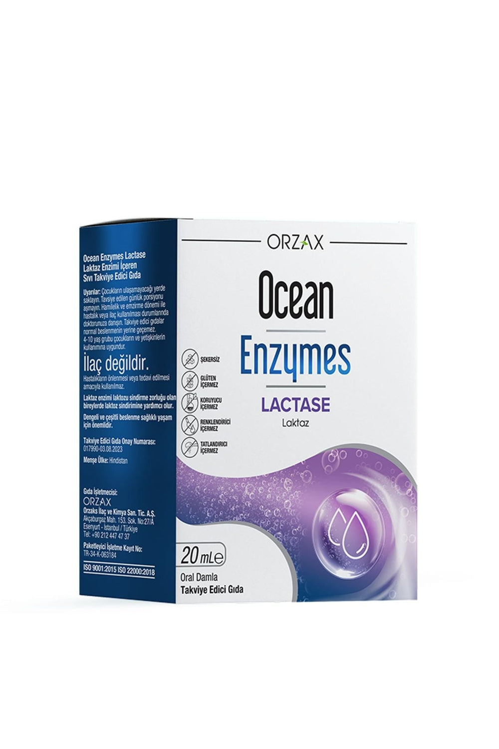 Orzax Ocean Enzymes Lactase 20 ml