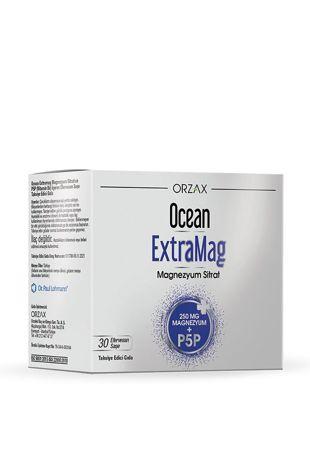 Orzax Ocean Extramag P5P 250 mg 30 Saşe