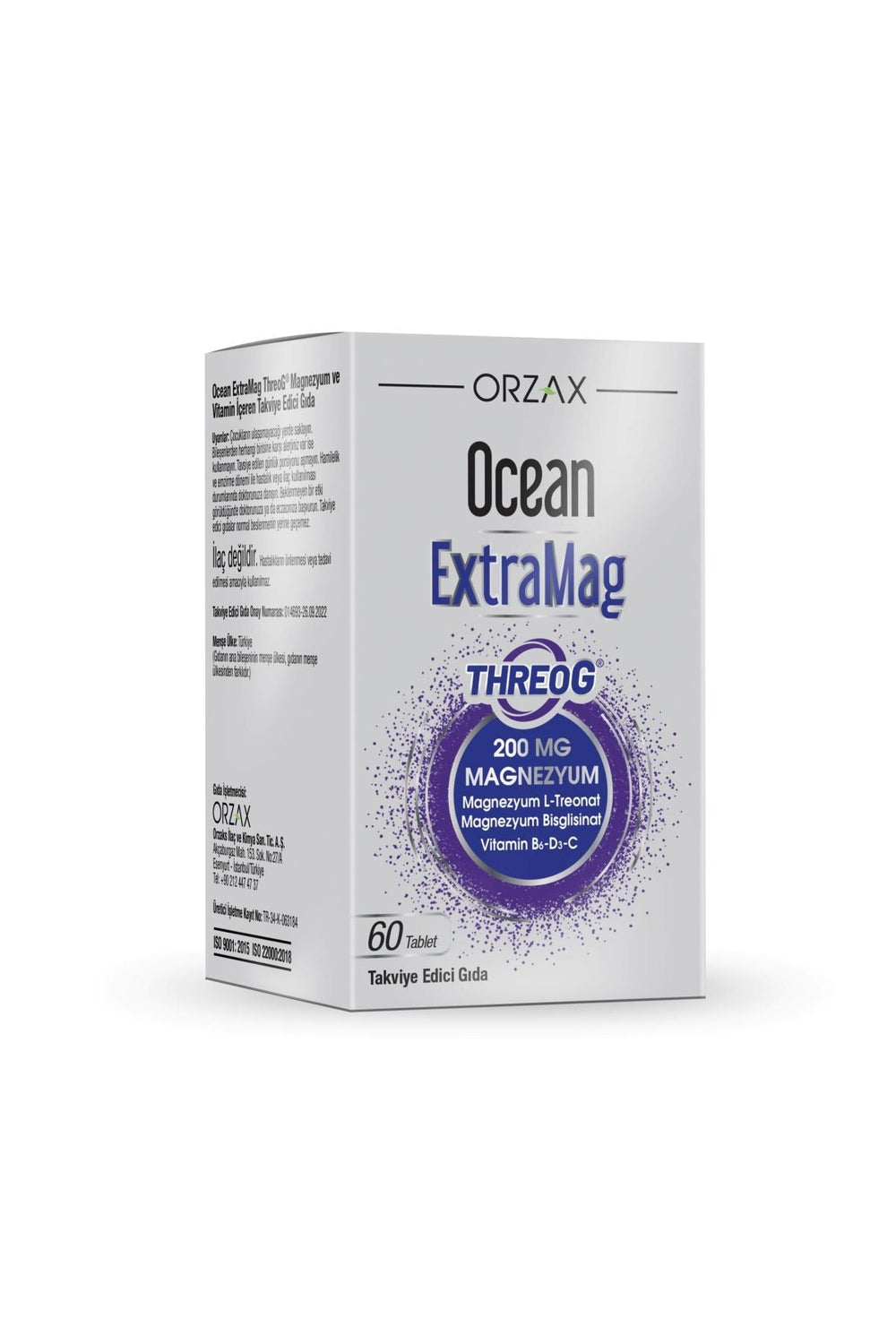 Orzax Ocean Extramag Threog 100 mg 60 Tablet