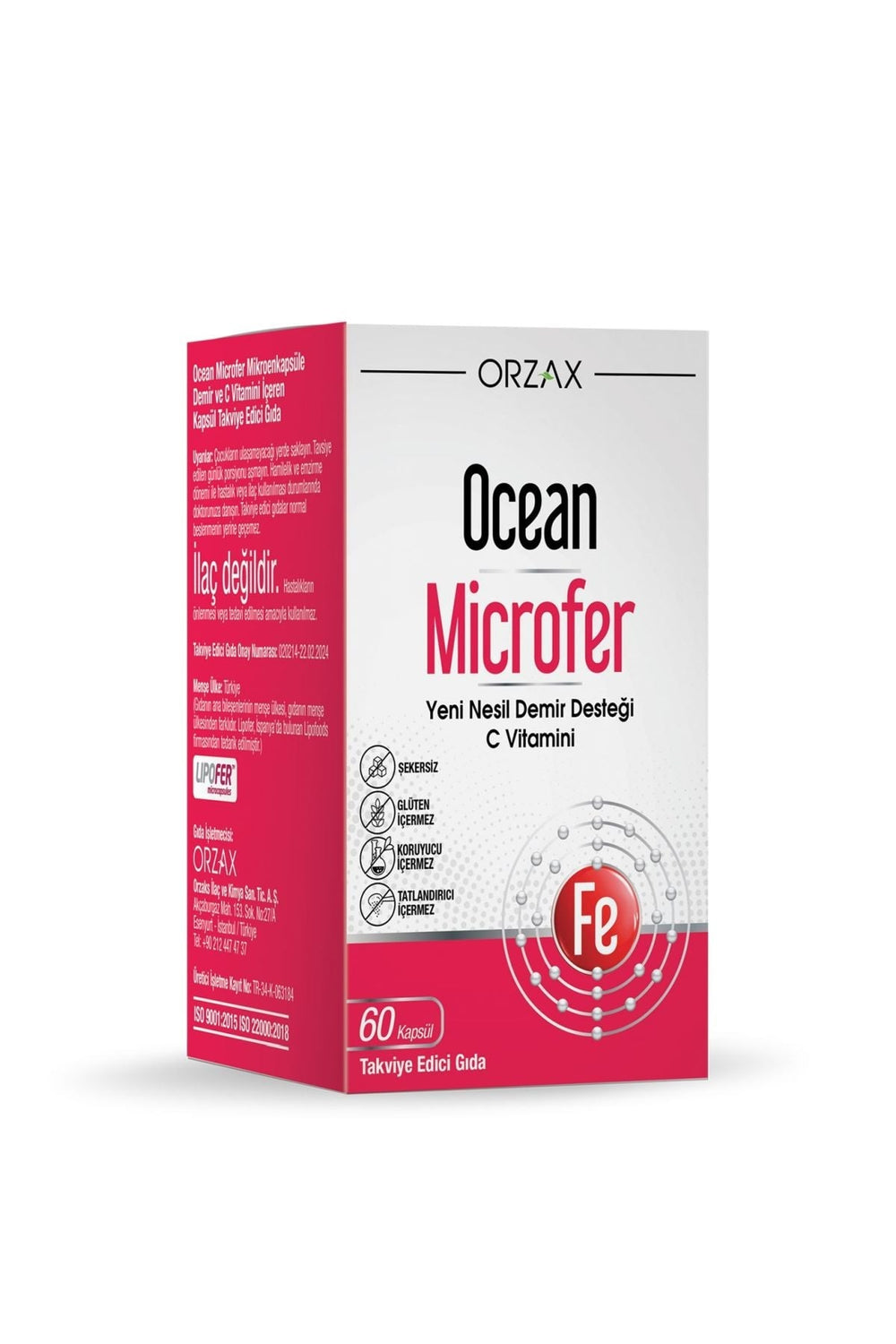 Orzax Ocean Microfer 60 Kapsül