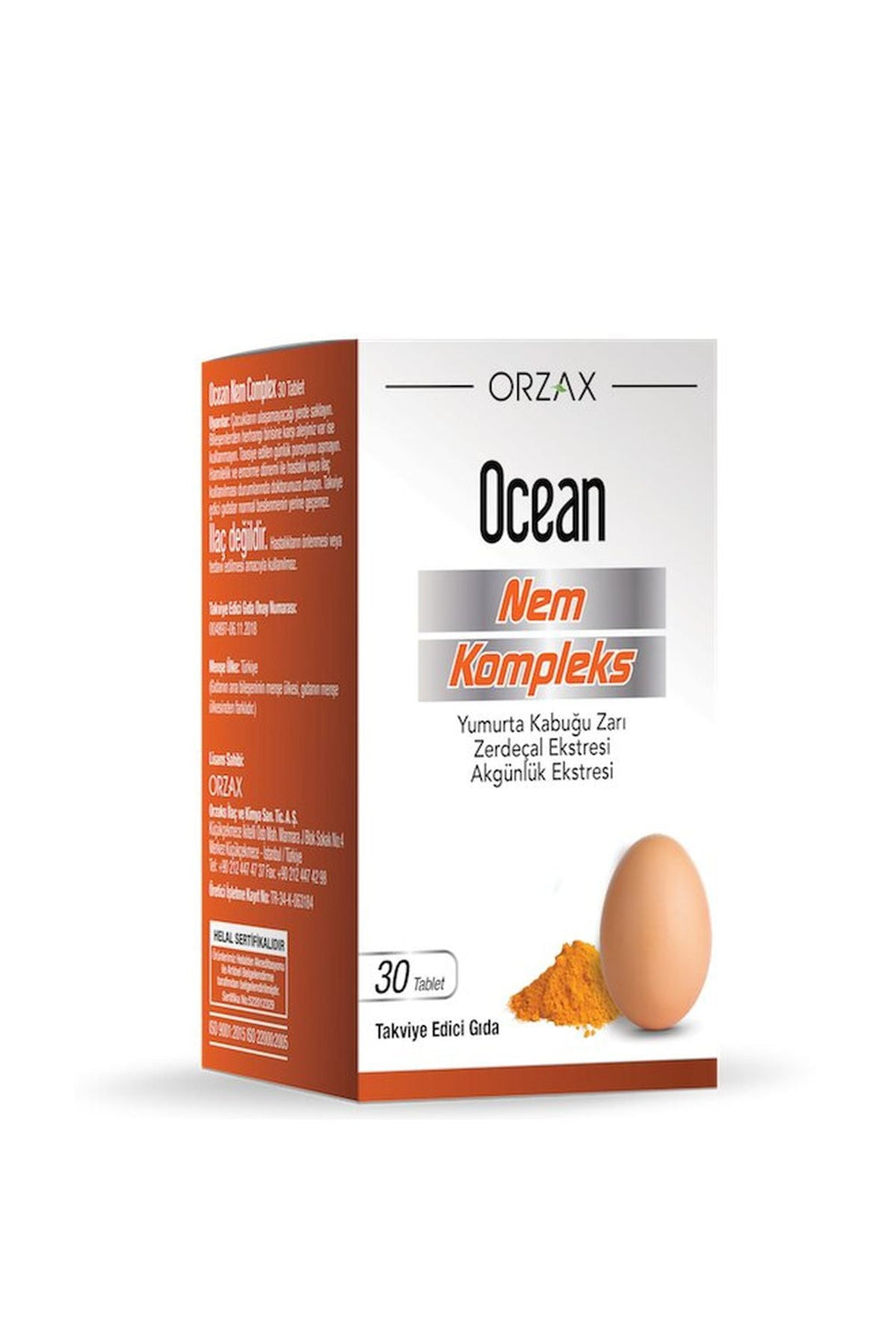 Orzax Ocean Nem Kompleks 30 Tablet