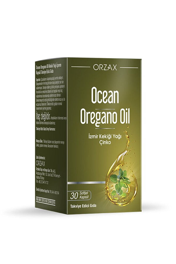 Orzax Ocean Oregano Oil 30 Soft Jel