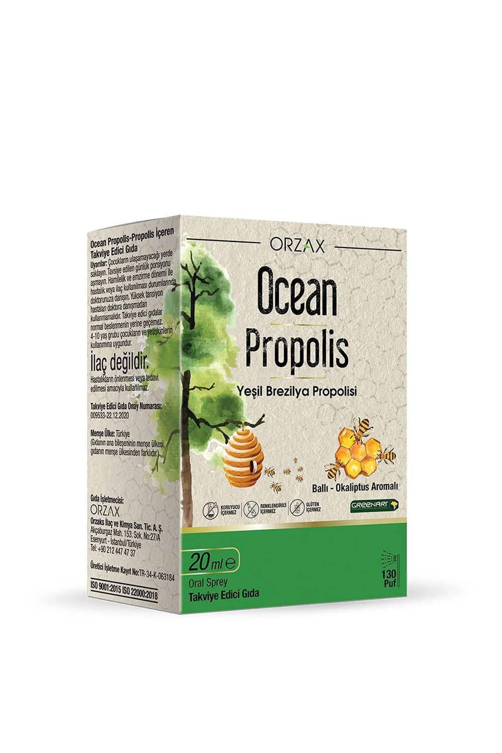 Orzax Ocean Propolis 35 mg 20 ml
