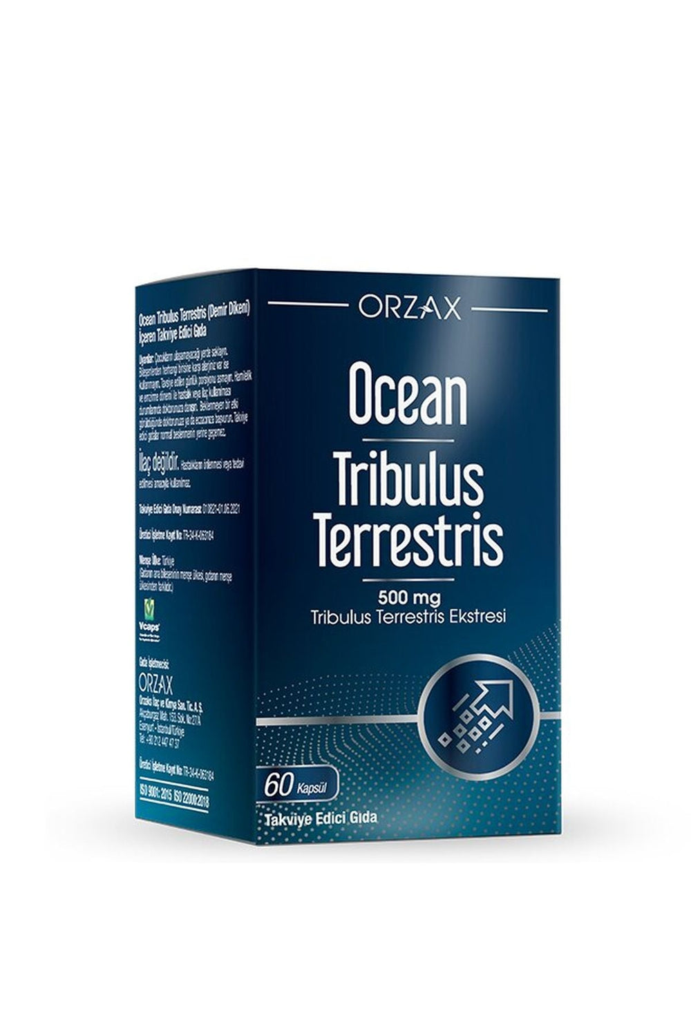 Orzax Ocean Tribulus Terrestris 500 mg 60 Kapsül