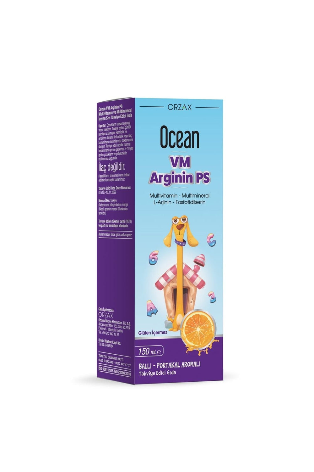 Orzax Ocean VM Arginin PS 150 ml