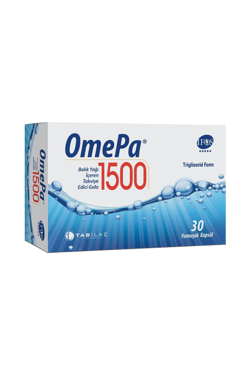 OmePa 1500 mg 30 Kapsül