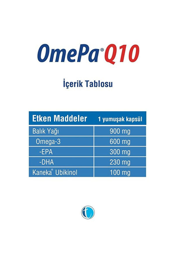 OmePa Q-10 90 Kapsül