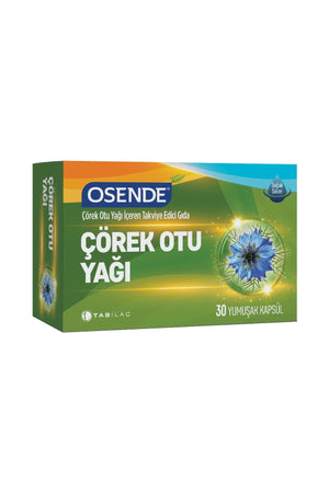 Osende Çörek Otu Yağı 900 mg 30 Kapsül