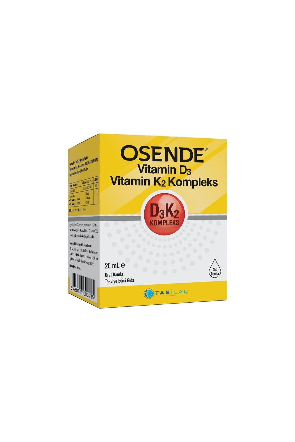 Osende D3 & K2 Kompleks 20 ml