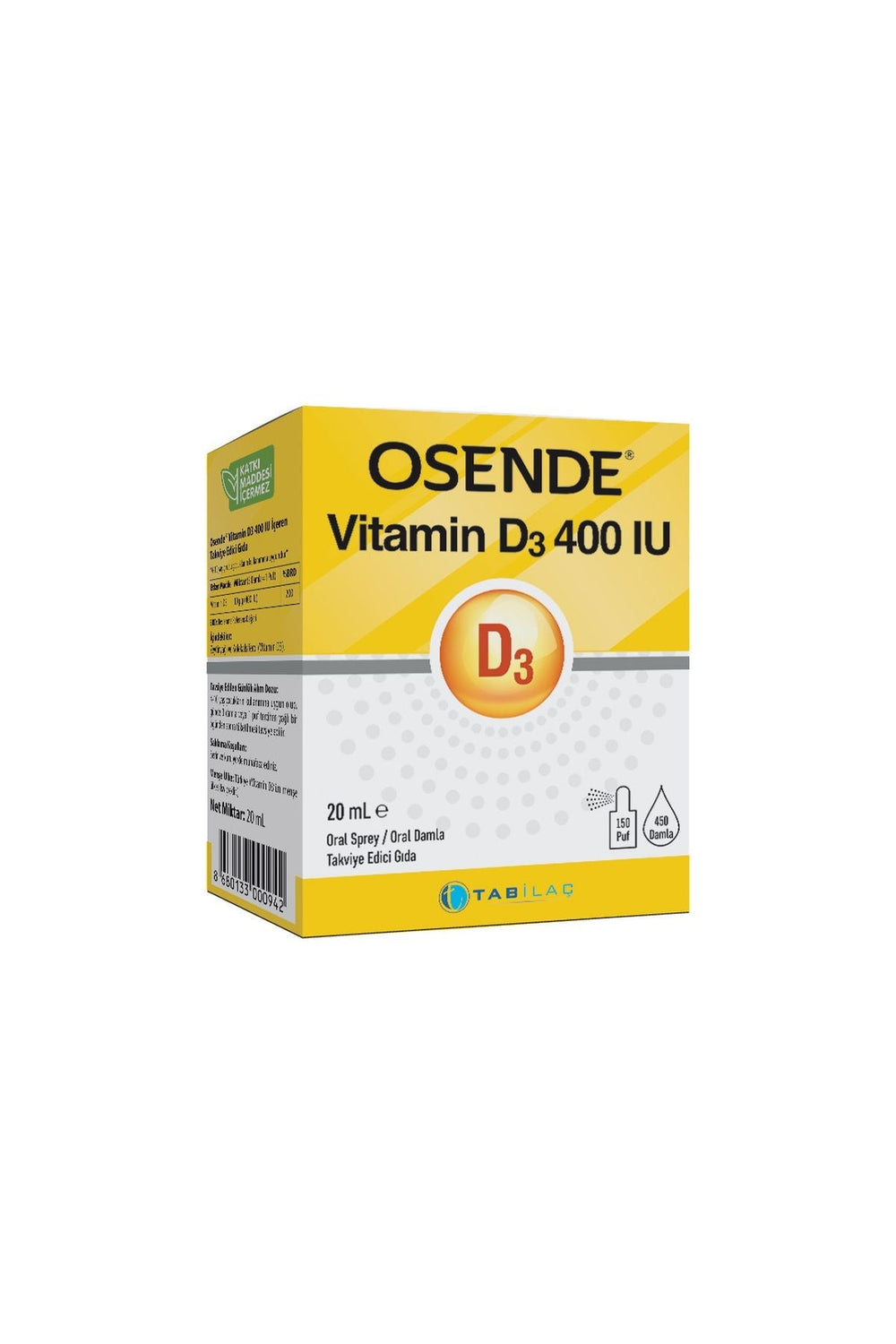 Osende D3 400 IU 20 ml