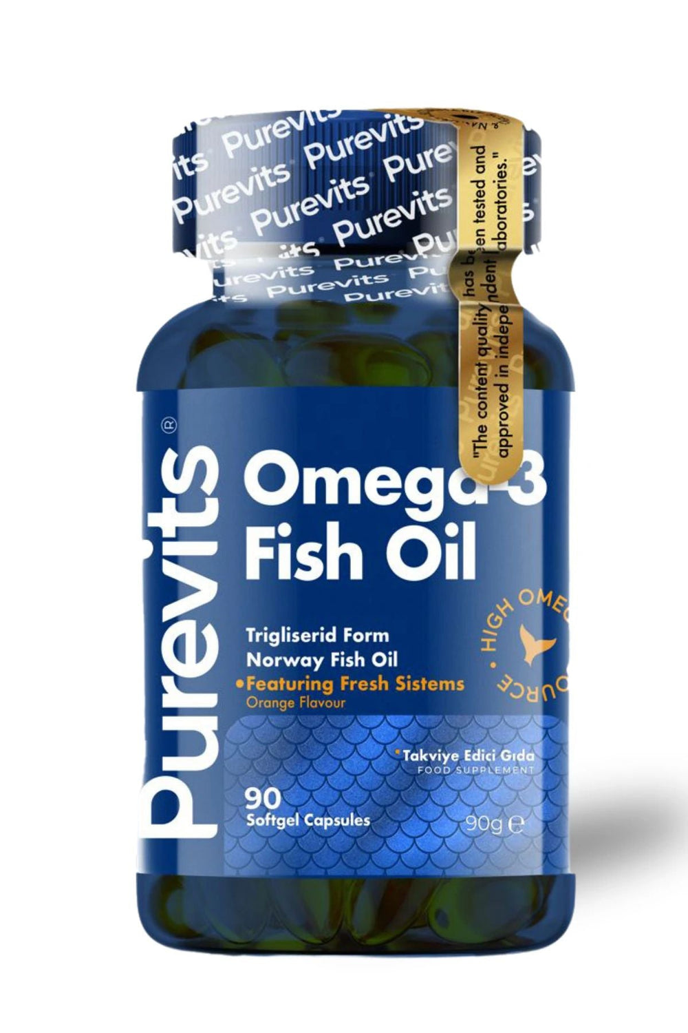 Purevits Advanced Omega-3 1000 mg 90 Soft Jel