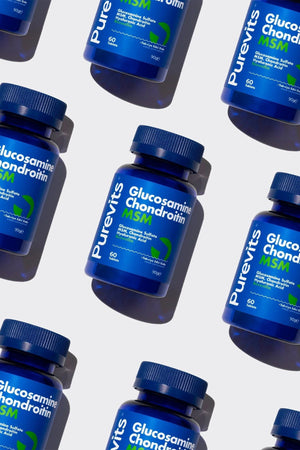 Purevits Glucosamine-Chondroitin-MSM-Boswellia-Hyaluronik Asit 60 Tablet