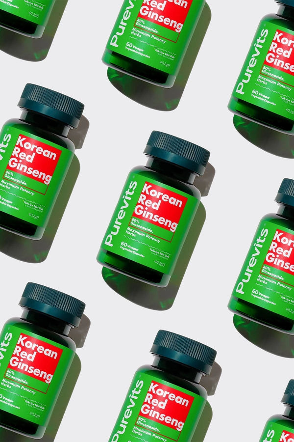 Purevits Kırmızı Kore Ginseng 500 mg 60 Kapsül