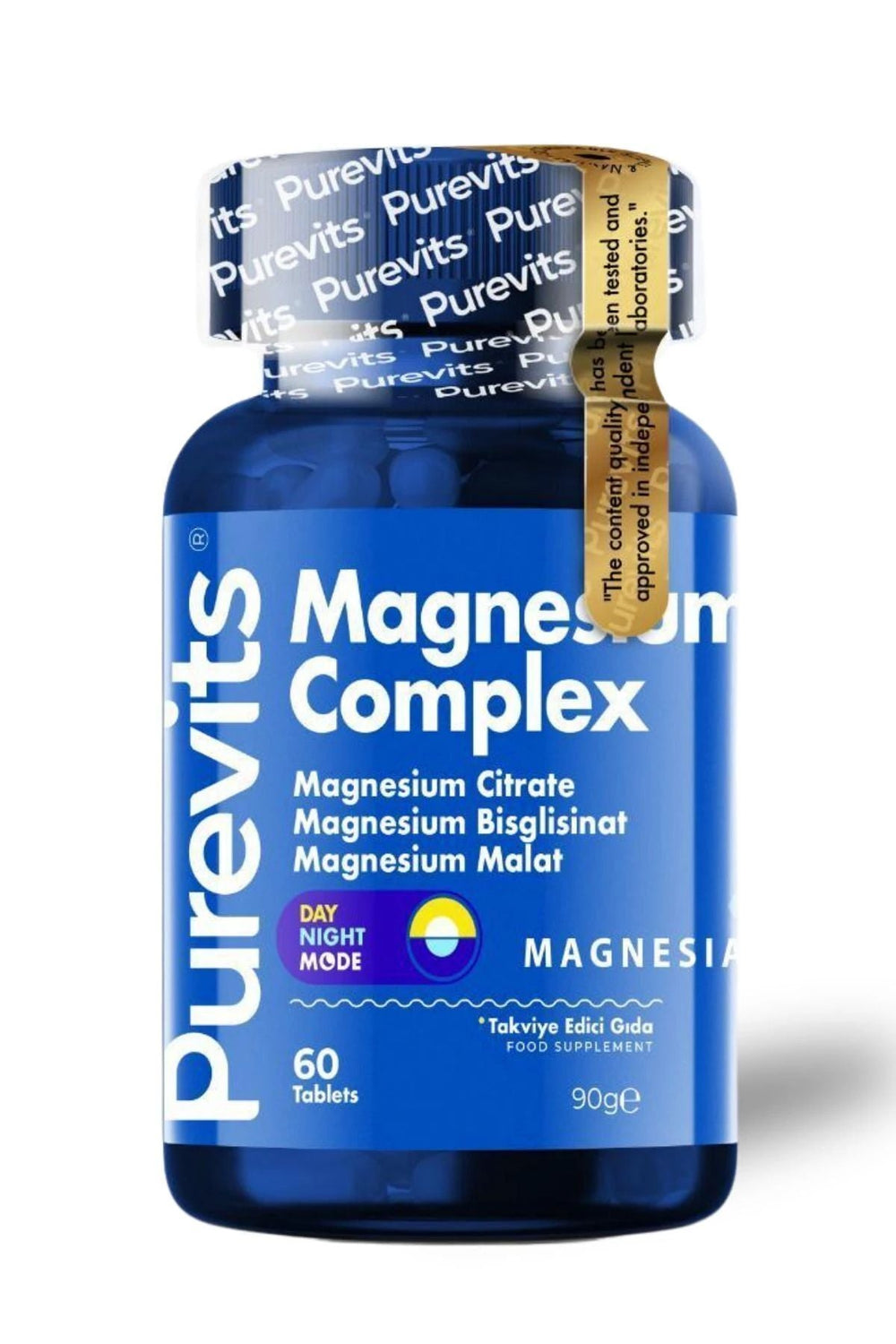 Purevits Magnezyum Complex 200 mg 60 Tablet