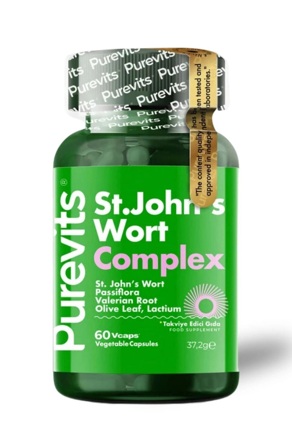 Purevits St. John's Wort 60 Kapsül
