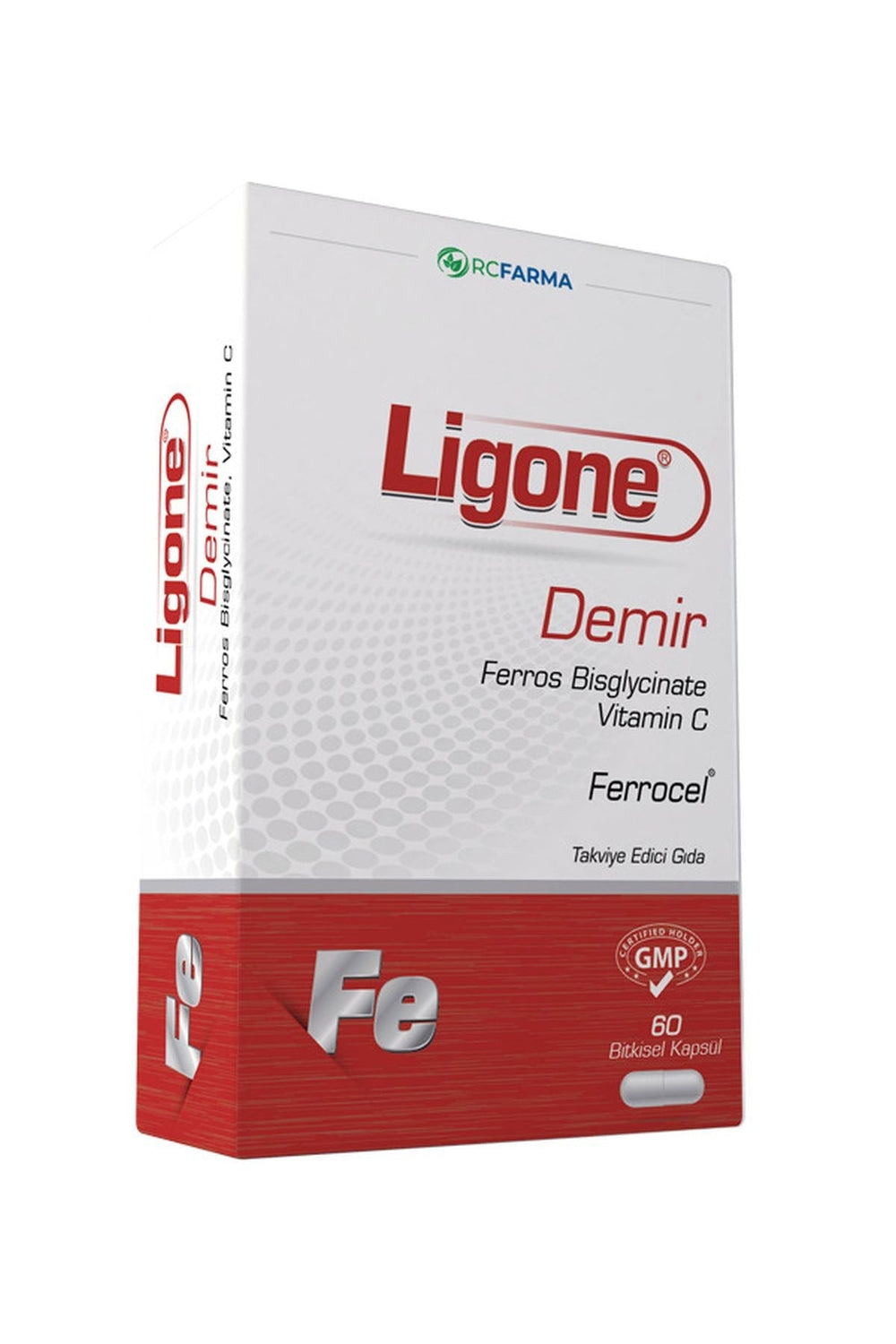 RC Farma Ligone Demir 60 Kapsül