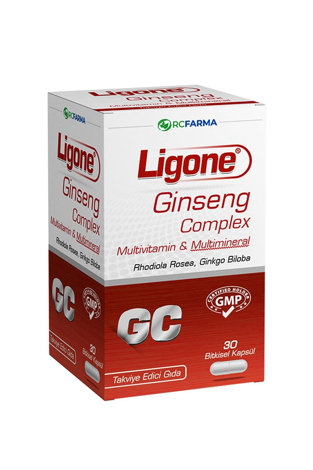 RC Farma Ligone Ginseng Complex 30 Kapsül
