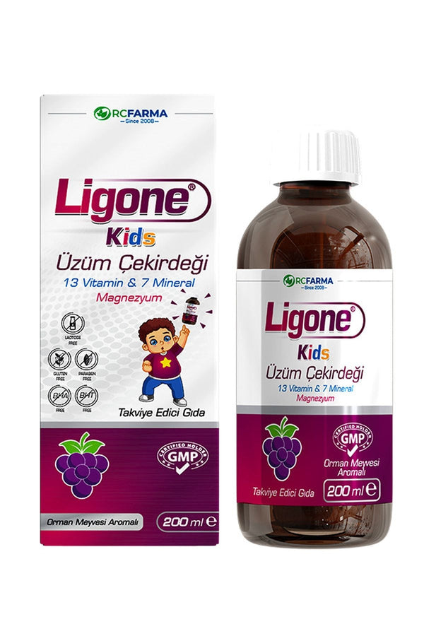 RC Farma Ligone Kids Üzüm Çekirdeği 200 ml
