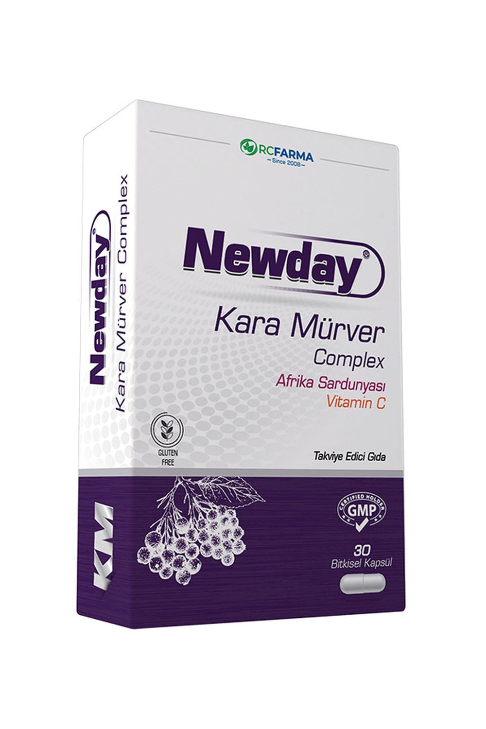 RC Farma Newday Kara Mürver Complex 30 Kapsül