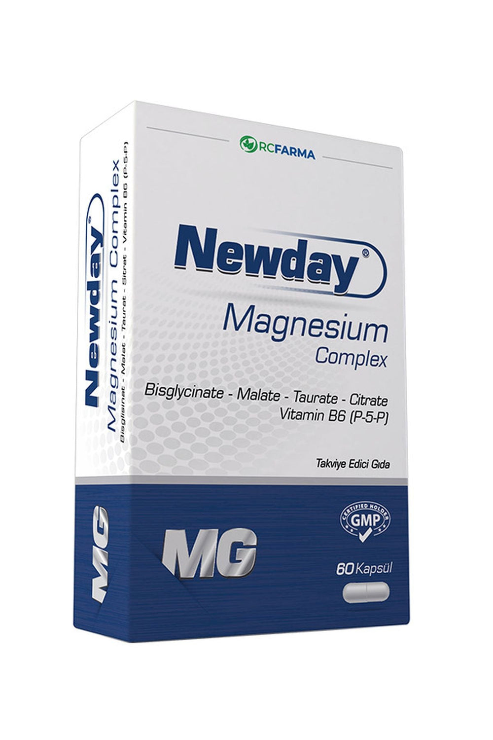 RC Farma Newday Magnezyum Complex 60 Kapsül