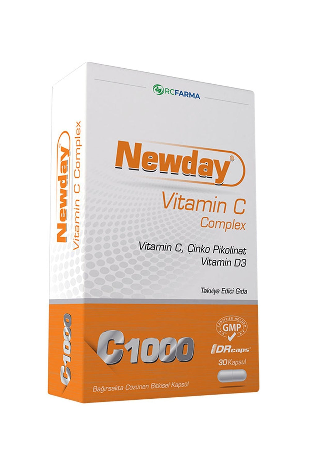 RC Farma Newday Vitamin C Complex 30 Kapsül