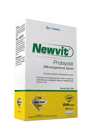RC Farma Newvit Probiyotik 30 Kapsül