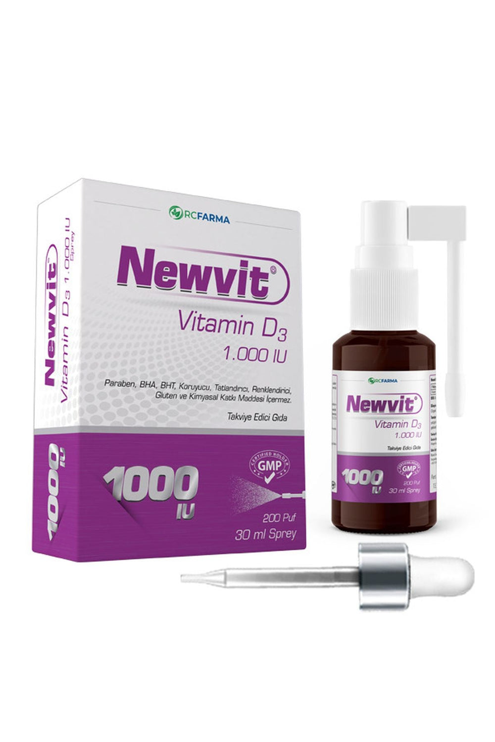 RC Farma Newvit Vitamin D3 1000 IU 30 ml
