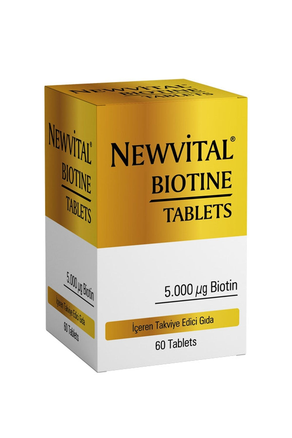 RC Farma Newvital Biotin 5000 mcg 60 Tablet
