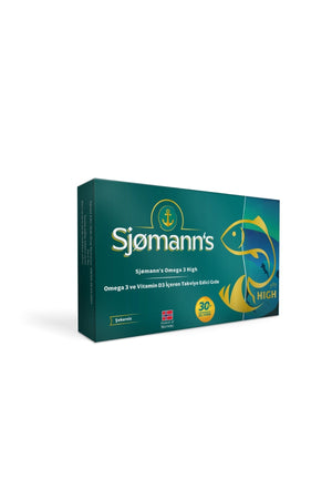 Sjømann’s Omega-3 High 30 Çiğnenebilir Form